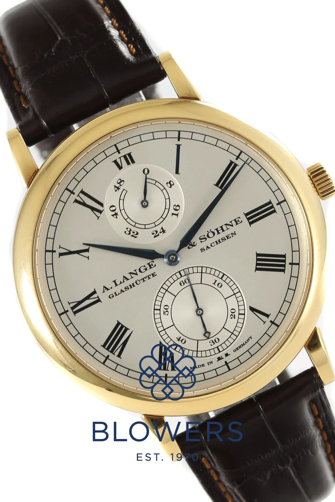 A. Lange & Söhne Langematik 304.048 40.5mm Yellow gold and 18k yellow gold Silver 2