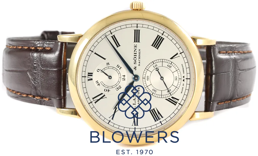 A. Lange & Söhne Langematik 304.048 40.5mm Yellow gold and 18k yellow gold Silver 13