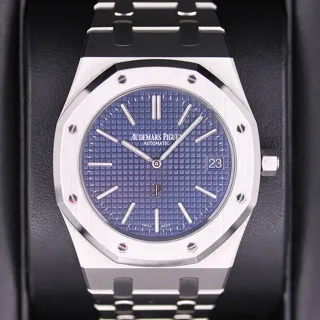 Audemars Piguet Royal Oak 15202ST.OO.1240ST.01 Stainless steel Blue