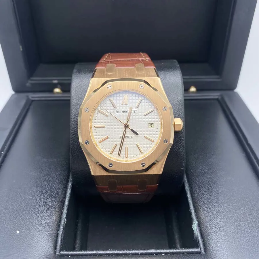 Audemars Piguet Royal Oak 15300OR.OO.D088CR.02 39mm Rose gold Silver 1