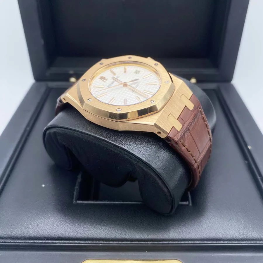 Audemars Piguet Royal Oak 15300OR.OO.D088CR.02 39mm Rose gold Silver 5