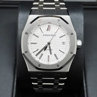 Audemars Piguet Royal Oak 15300ST Stainless steel White