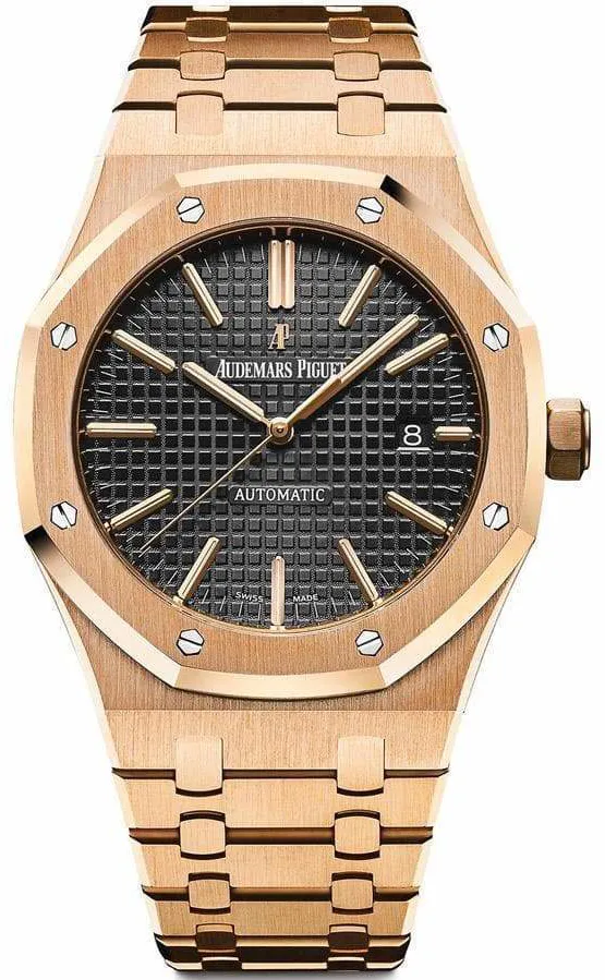 Audemars Piguet Royal Oak 15400OR.OO.1220OR.01 41mm Rose gold Black