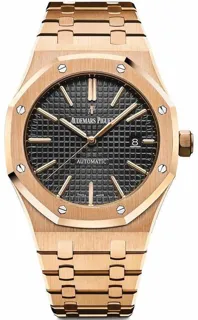 Audemars Piguet Royal Oak 15400OR.OO.1220OR.01 Rose gold Black