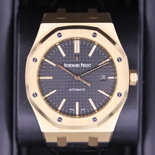 Audemars Piguet Royal Oak 15400OR.OO.D002CR.01 Rose gold Black