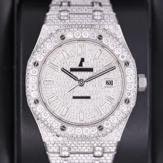 Audemars Piguet Royal Oak 15400ST.OO.1220ST.01 Stainless steel Black