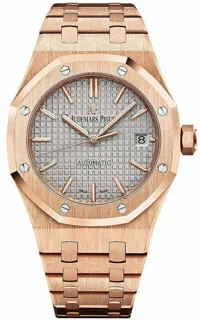 Audemars Piguet Royal Oak 15450OR.OO.1256OR.01 Rose gold Gray