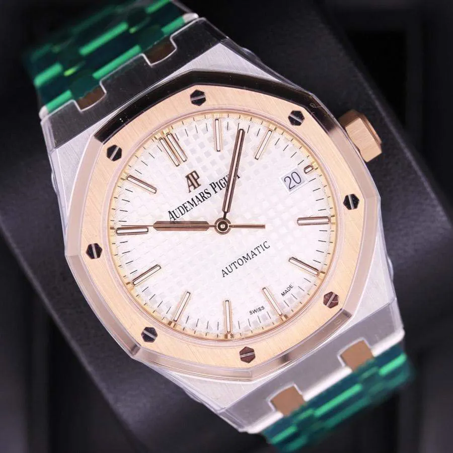 Audemars Piguet Royal Oak 15450SR.OO.1256SR.01 37mm Stainless steel Silver 2