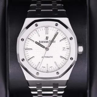 Audemars Piguet Royal Oak 15450ST.OO.1256ST.01 Stainless steel Silver