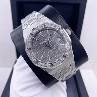 Audemars Piguet Royal Oak 15451ST.ZZ.1256ST.02 Stainless steel Gray