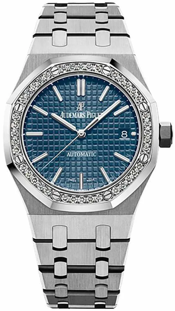 Audemars Piguet Royal Oak 15451ST.ZZ.1256ST.03 37mm Stainless steel Blue