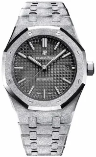 Audemars Piguet Royal Oak Frosted 15454BC.GG.1259BC.03 White gold Gray