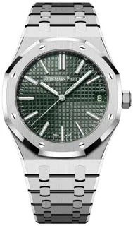 Audemars Piguet Royal Oak 15510ST Stainless steel Green