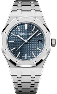 Audemars Piguet Royal Oak 15550ST.OO.1356ST.06 Stainless steel Blue