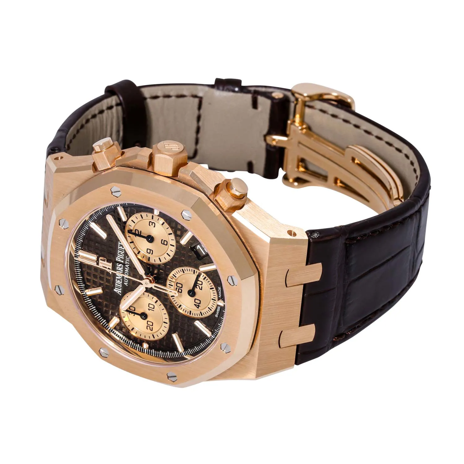 Audemars Piguet Royal Oak 26239OR.OO.D821CR.01 42mm Rose gold Brown 9