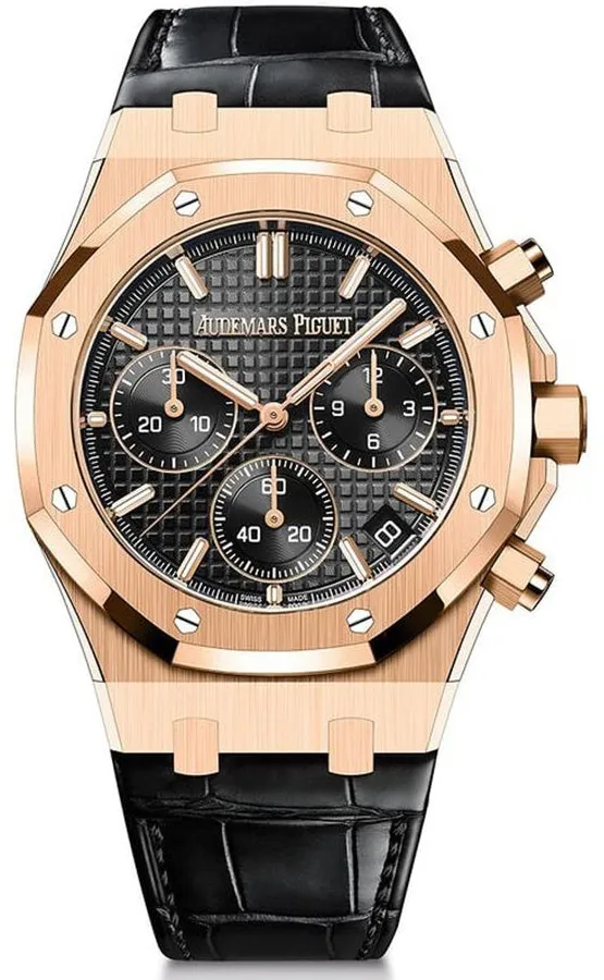 Audemars Piguet Royal Oak 26240OR.OO.D002CR.01 41mm Rose gold Black