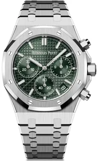 Audemars Piguet Royal Oak 26240ST Stainless steel Green