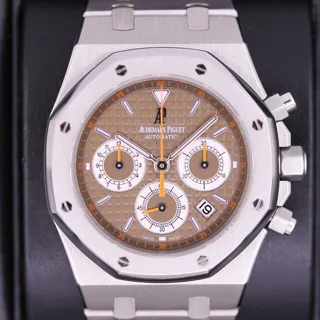 Audemars Piguet Royal Oak 26300ST.OO.1110ST.08 Stainless steel Brown