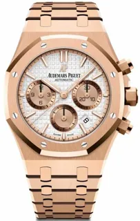 Audemars Piguet Royal Oak Chronograph 26315OR.OO.1256OR.01 Rose gold Silver