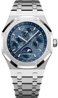 Audemars Piguet Royal Oak Perpetual Calendar 26574ST.OO.1220ST.03 Stainless steel Blue