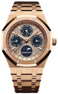 Audemars Piguet Royal Oak Perpetual Calendar 26584OR.OO.1220OR.01 Rose gold Pink