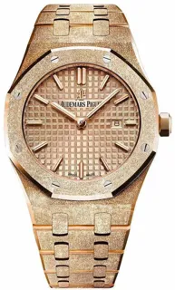 Audemars Piguet Royal Oak Frosted 67653OR.GG.1263OR.02 Rose gold Golden