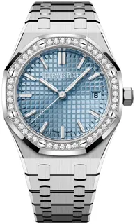 Audemars Piguet Royal Oak 77451ST.ZZ.1361ST.03 Stainless steel Light blue