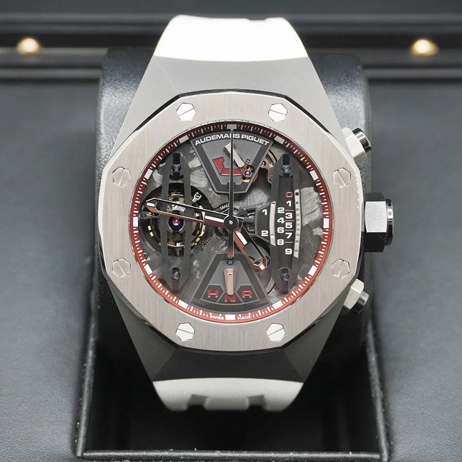 Audemars Piguet Royal Oak Concept Tourbillon 26223TI 44mm Titanium Skeletonized