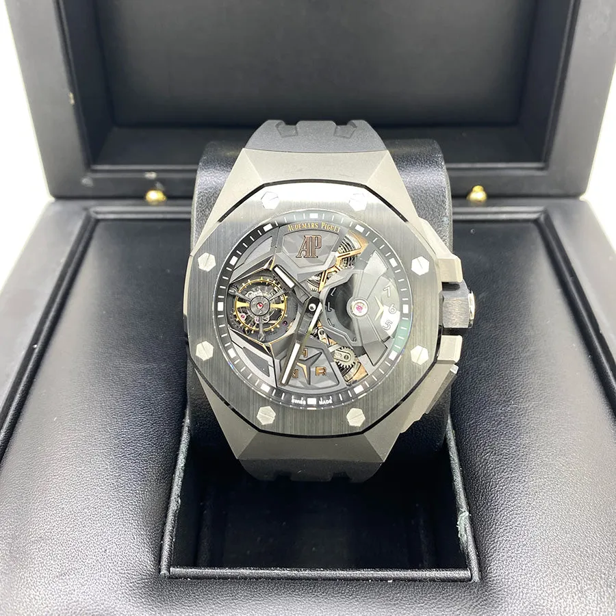 Audemars Piguet Royal Oak Concept Tourbillon 26589IO.OO.D002CA.01 44mm Titanium Skeleton 1