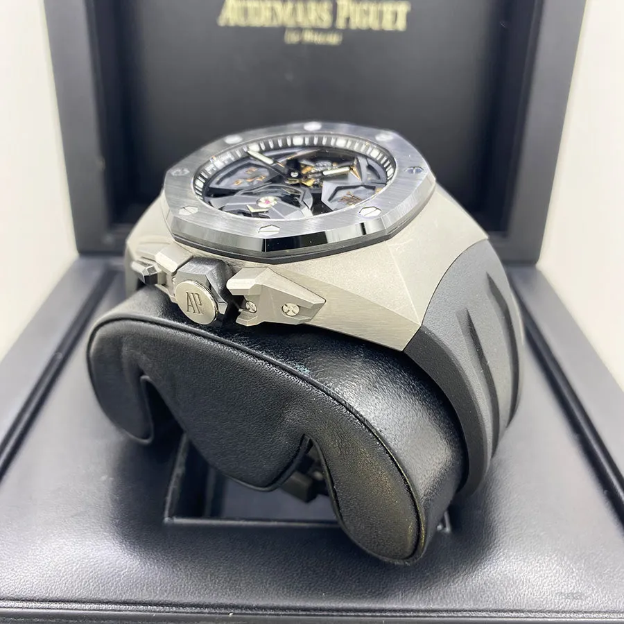 Audemars Piguet Royal Oak Concept Tourbillon 26589IO.OO.D002CA.01 44mm Titanium Skeleton 3