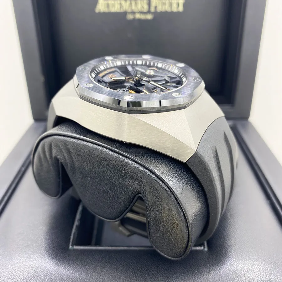 Audemars Piguet Royal Oak Concept Tourbillon 26589IO.OO.D002CA.01 44mm Titanium Skeleton 5