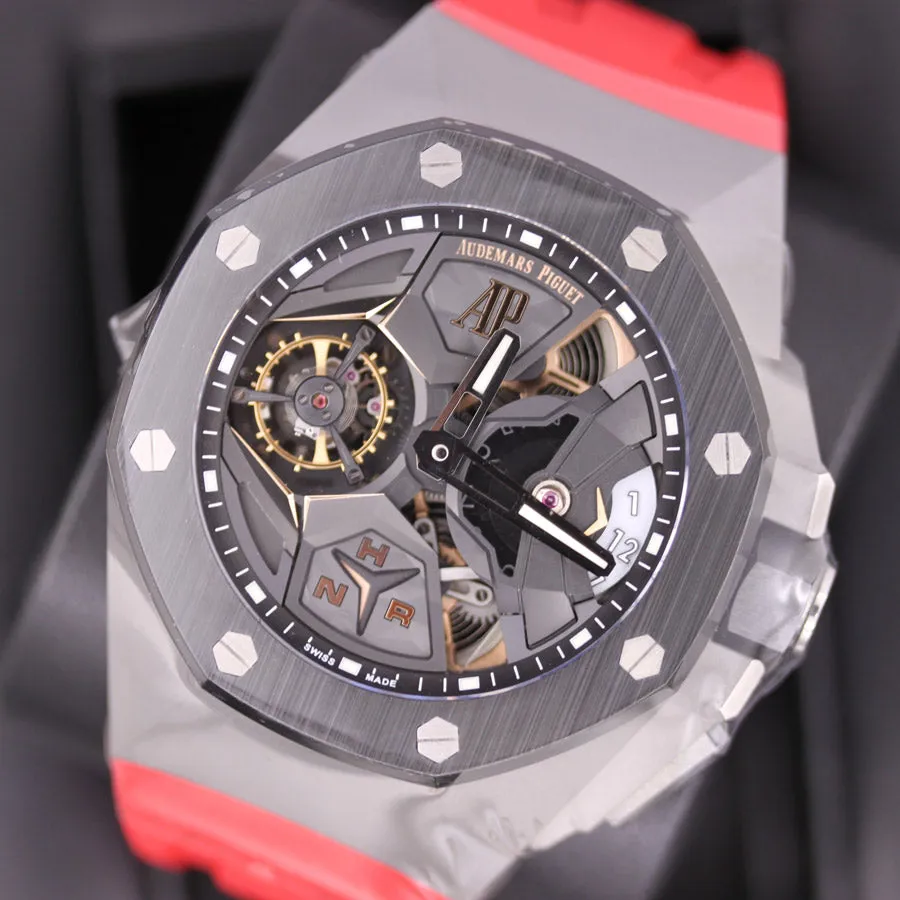 Audemars Piguet Royal Oak Concept Tourbillon 26589IO.OO.D002CA.01 44mm Titanium Skeleton 3