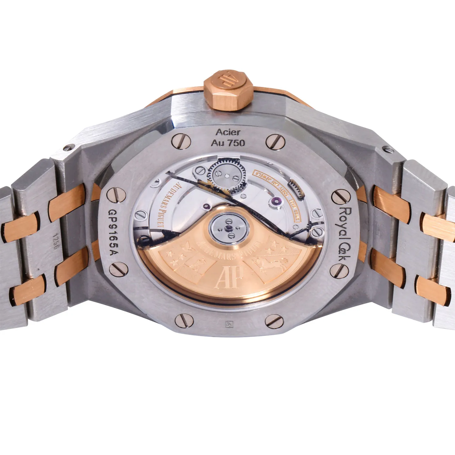 Audemars Piguet Royal Oak 15450SR.OO.1256SR.01 37mm Rose gold and Stainless steel Silver 1