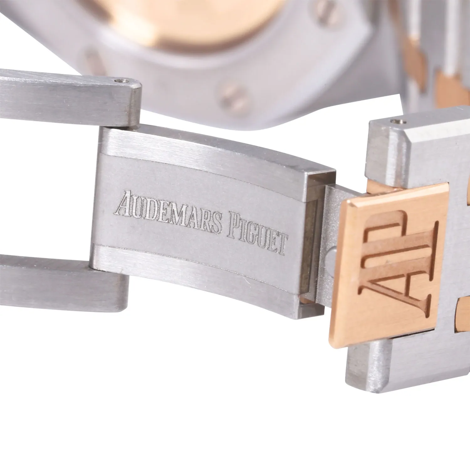 Audemars Piguet Royal Oak 15450SR.OO.1256SR.01 37mm Rose gold and Stainless steel Silver 7