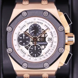 Audemars Piguet Royal Oak Offshore 26078RO.OO.D001VS.01 Rose gold White