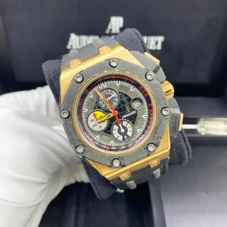 Audemars Piguet Royal Oak Offshore 26290RO.OO.A001VE.01 Carbon fiber and Ceramic and Rose gold and Titanium Black