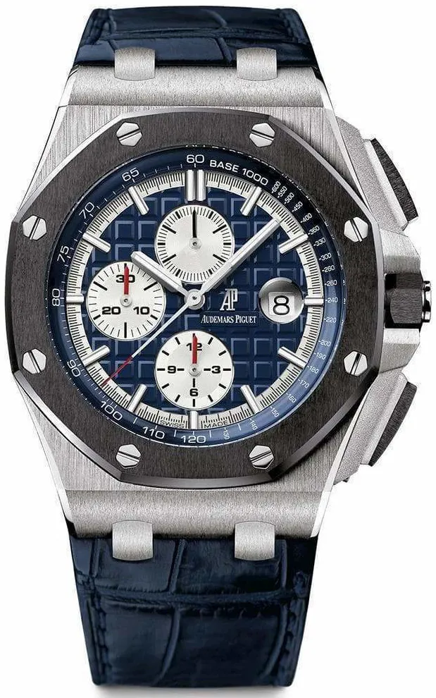 Audemars Piguet Royal Oak Offshore 26401PO.OO.A018CR.01 44mm Platinum Blue