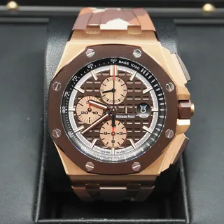 Audemars Piguet Royal Oak Offshore 26401RO.OO.A087CA.01 Rose gold Brown