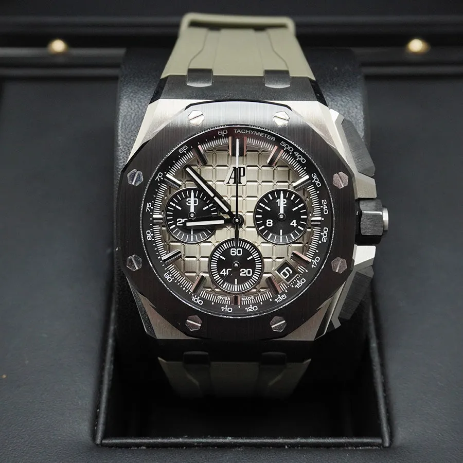 Audemars Piguet Royal Oak Offshore 26420SO.OO.A600CA.01 43mm Stainless steel Brown 1