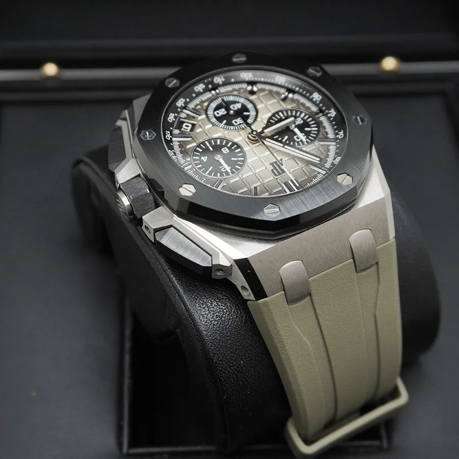 Audemars Piguet Royal Oak Offshore 26420SO.OO.A600CA.01 43mm Stainless steel Brown 3