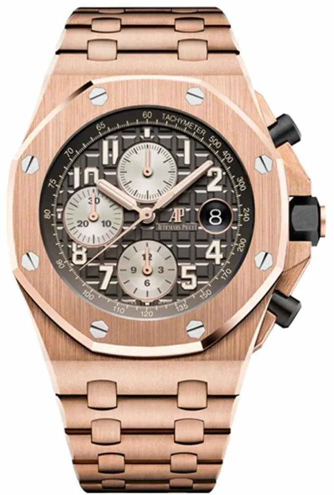 Audemars Piguet Royal Oak Offshore 26470OR.OO.1000OR.02 42mm Rose gold Gray