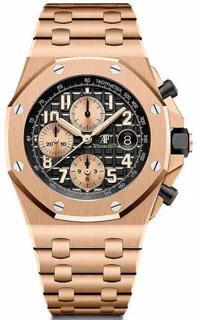 Audemars Piguet Royal Oak Offshore 26470OR.OO.1000OR.03 Rose gold Black and Golden