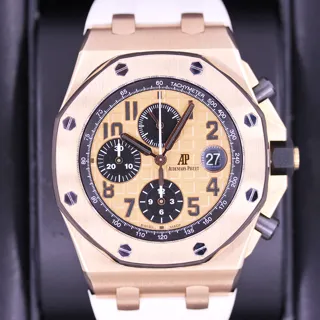 Audemars Piguet Royal Oak Offshore 26470OR.OO.A002CR.01 Ceramic and Rose gold Pink Gold Toned