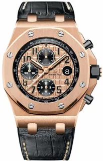 Audemars Piguet Royal Oak Offshore 26470OR.OO.A002CR.01 Ceramic and Rose gold Champagne