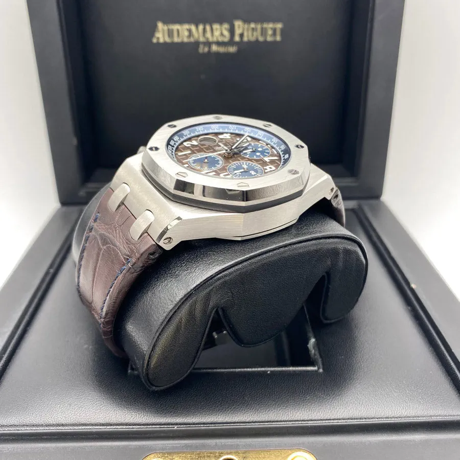 Audemars Piguet Royal Oak Offshore 26470ST.OO.A099CR.01 42mm Stainless steel Brown 4