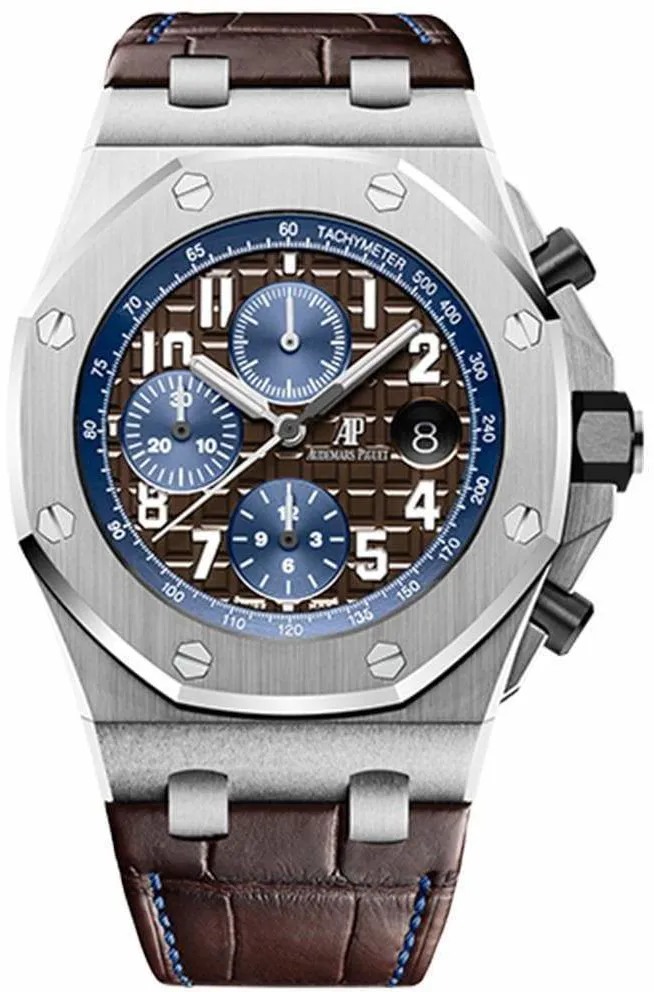 Audemars Piguet Royal Oak Offshore 26470ST.OO.A099CR.01 42mm Stainless steel Brown