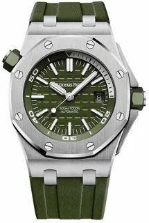 Audemars Piguet Royal Oak Offshore Diver 15710ST.OO.A052CA.01 Stainless steel Green