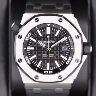 Audemars Piguet Royal Oak Offshore Diver 15703ST Stainless steel Black