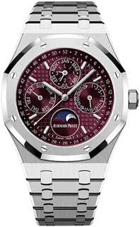 Audemars Piguet Royal Oak Perpetual Calendar 26574BC.OO.1220BC.01 White gold Burgundy