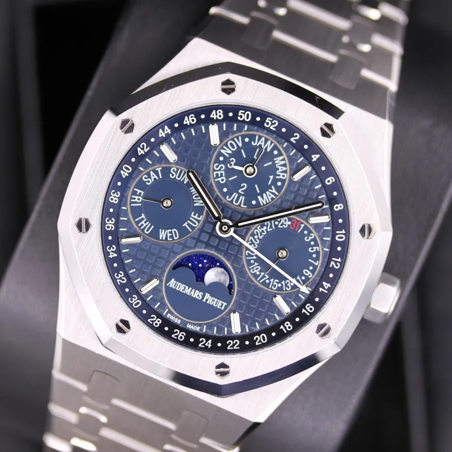 Audemars Piguet Royal Oak Perpetual Calendar 26574ST.OO.1220ST.02 41mm Stainless steel Blue 1